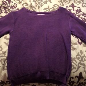 Old navy purple sweater